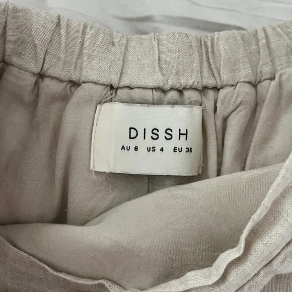 dissh linen skirt - Picture 2 of 2